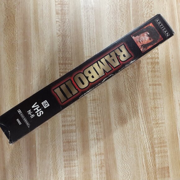 Rambo 3 1988 III VHS Digitally Remastered Peter MacDonald Stallone Cult Action - Picture 4 of 10